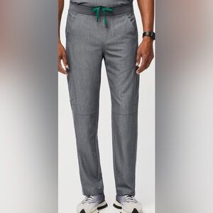 Figs Mens Graphite Gray Scrub Pants Axim Cargo Sz XL NWT